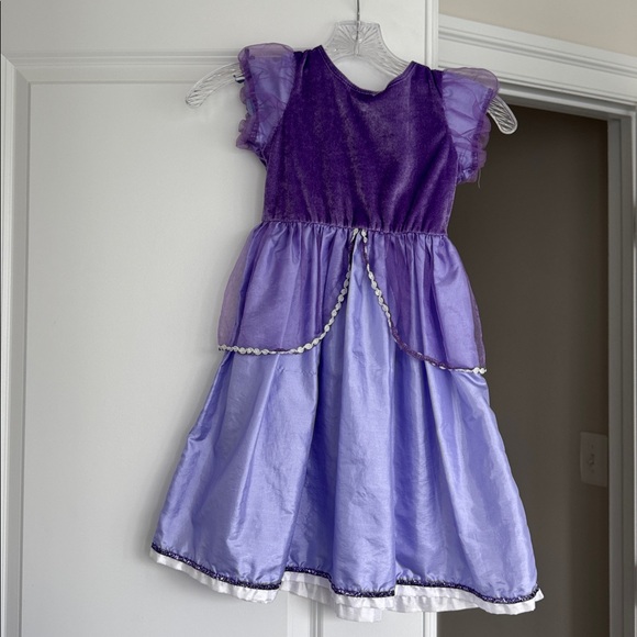 Little Adventures Purple Princess Dress - Picture 4 of 4